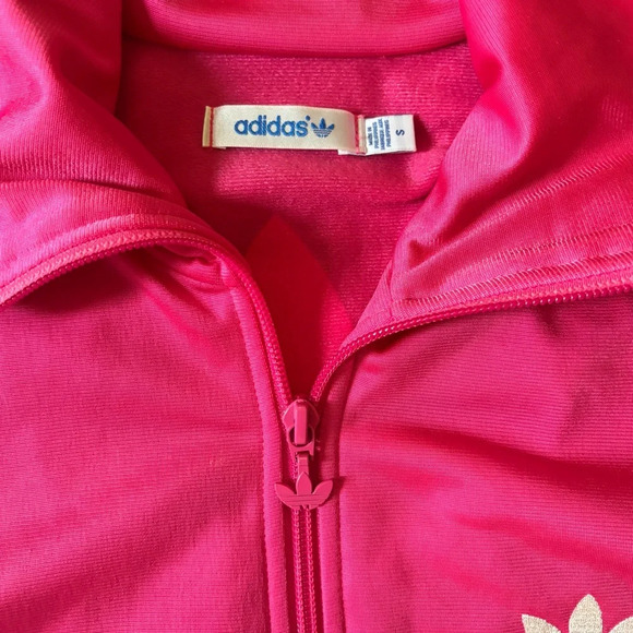Women’s Hot Pink Adidas Tracksuit - Size Small - Picture 3 of 5